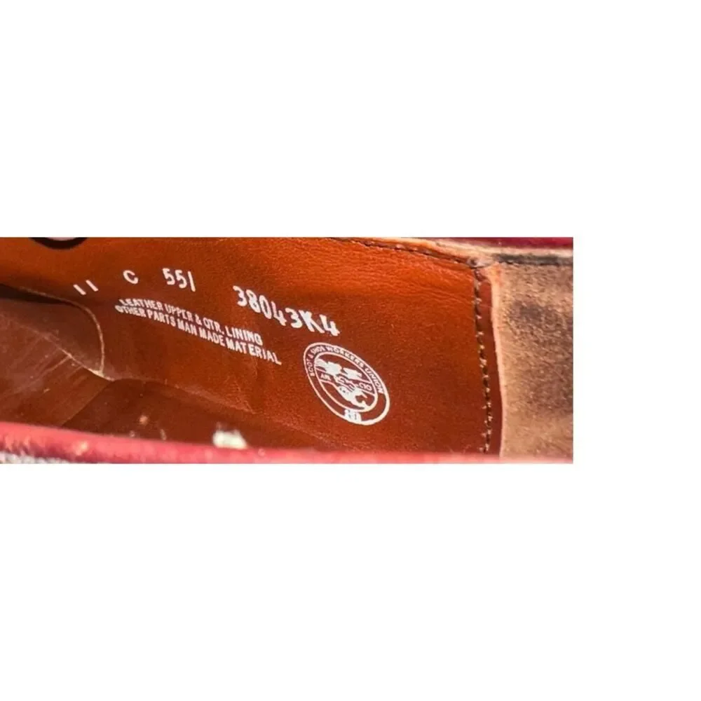 VTG O'Sullivan Executive Imperials By Mason Men's Dress Loafers Leather 11 C